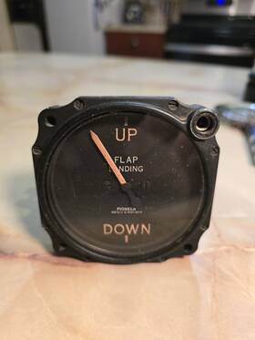 5403-12a-a Bendix Wwii Era Pioneer Flap Position Indicator