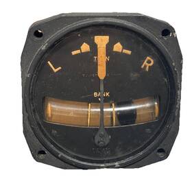 1719-1af-a1 Bendix 5820-1 Vacuum Turn And Bank Indicator