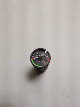 18-1502 Bendix 96774 Vintage Courter Oil Pressure Gauge Aviation Flight Indicator