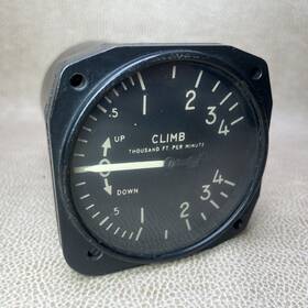 An-5825-1 Bendix Pioneer Rate Of Climb Indicator Vintage