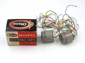 Ay-169-82 Bendix Vintage Olson Autosyn Servo Motors Type Lot Of 2