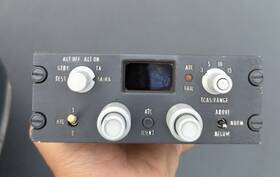 071-01503-0201 Bendix/king Cta81a Control Panel P/n Head Transponder Unit Only