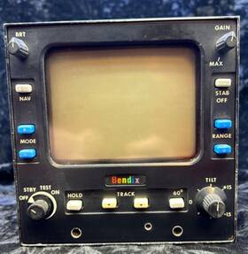 4001373-2201 Bendix King Aircraft In2022a Color Radar Indicator/display