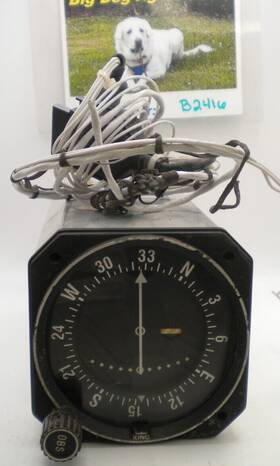 Ki-208 Bendix King Sv Vor/loc Indicator With Connector Used-as Removed B2416