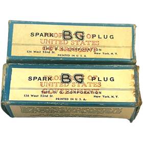 Ss-454 Bg Spark Plug Type For Mica Aircraft Engine - Prop Of Us Gov Lot 2