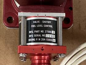 204-15069-6 Boeing 27500-1 Shutoff Fuel Control Valve P/n Sa New Low