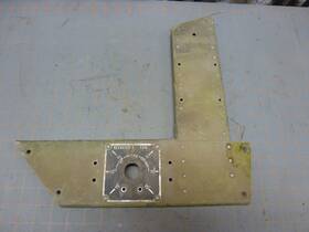 75-3503 Boeing Used Stearman Pt-17 Elevator Tab Control Front Channel Assembly With Plaque