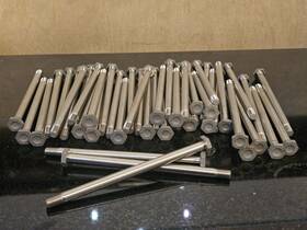 Bacb30lj4u-60 Boeing Bacb30lj4-6 50 Genuine Bolt Stainless Bacb30lj4u60 Lot Of Bolts