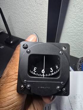 6605-00-059-2702 Boeing Ww-8802 Compass Magnetic Mounted Pilot Standby Aircraft