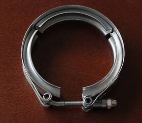 24540-300 Bombardier V-band Clamp Exhaust P/n New With Certificate 0925-216 653332