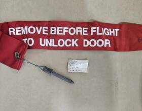 5415628-1 Bombardier Learjet 60 Emergency Exit Door Lock Pin - New With Tag P/n