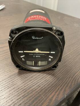 Brittian Industries Tc100 24 Brittain Turn Coordinator Volt Model