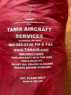Pa-24-121 Bruce Aircraft Insulated Engine Cover