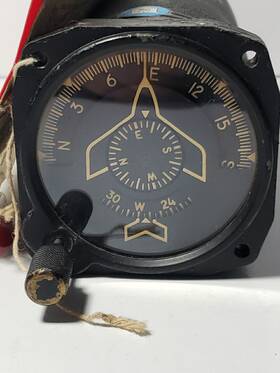 8kdian7 Buaer 8kd1an Us Navy Direction Master G2 Compass Gauge Indicator For Parts Only