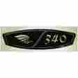 C-340ye Cessna 340 Yoke Emblem Each On Sale Now C-340ye Cessna 340 Yoke Emblem Each On Sale Now