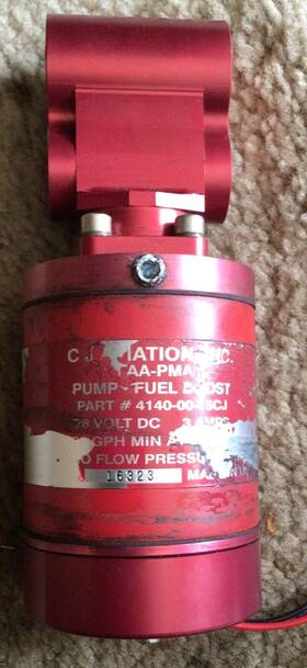 4140-00-15cj C J Aviation Inc Cj Fuel Boost Pump Assembly Volts 28