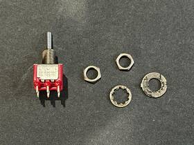 7213syzqe Cannon Itt Switch Toggle Lot Of 4 Sa Piper Aircraft P/n 602-531 New