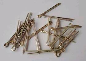 An380-4-7 Castle Cotters 20 Cadmium Plated Cotter Pin 1/8 Inch X 1 3/4 Western Wire Key Pins