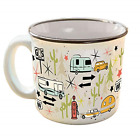 Cc-004w Cc-004c Camp Casual Mug Wanderlust White Per Pack 040232364419