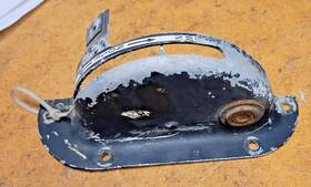 0411419 Cessna Cover Assembly Half For Tab Control Mechanism P/n Used