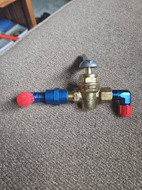 0411803-5 Cessna 0411803 150 Fuel Shut Off Valve Assy Pn With Handle Faa Sign New