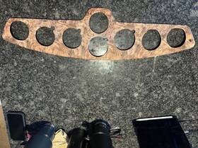 0412489-4 Cessna 170 Panel Overlay - Hydro Dipped Wood Grain