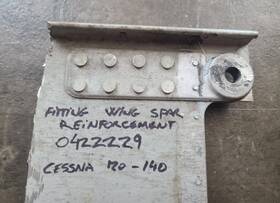 0422229 Cessna P/n 120 / 140 Wing Spar Reinforcement Fitting