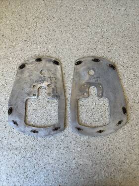 0441201-6 Cessna 0441201-5 150 Wheel Pant Fairing Support Plate Rh And Lh P/n