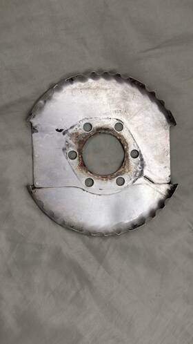 0450027-4 Cessna 150 Aft Spinner Bulkhead/continental O-200 No Cracks P/n