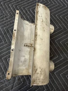 0450338-3 Cessna 150d Exhaust Shroud Assy