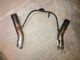 0450340-1 Cessna 150 Exhaust Stack Brace Clamps L/r Stacks Pn 04503