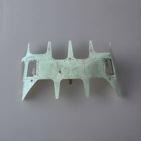 0511295 Cessna 172 Skin - Landing Gear Bulkhead P# As Removed 1958 C-172