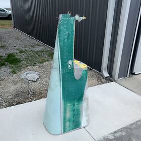 0512110-7 Cessna 0512008-2 172 Fuselage Tail Cone Bulk Head 172.0 P#
