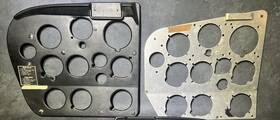 0513133-2 Cessna 175 Shock Panel And Instrument Cover Vintage Aircraft Aviation Parts