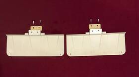 0514163-1 Cessna 172n 1980 Model Oem Sun Visors Part No