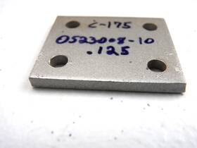 0523008-10 Cessna 175 Door Catch Stop Shim 0523008-10 Cessna 175 Door Catch Stop Shim