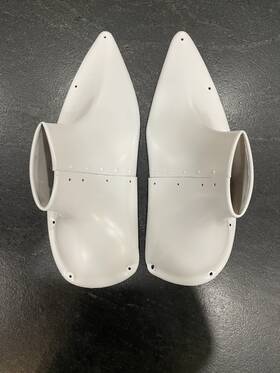 0541224-2-d70 Cessna 0541224-1-d70 172 Wheel Pant Brake Fairings Rh Lh