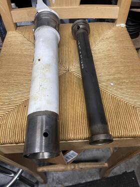 0743621-9 Cessna 0543008-2 172 Nose Gear Shock Strut Tube And Orifice