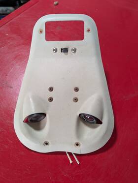 0710101-3 Cessna 172 Shield/light Assembly Instruments