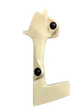 0719032 Cessna 25 182t Molding Door Post Lh With Air Vents