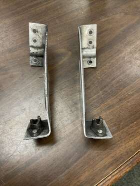 0752033-1 Cessna 0752033 180 Pair Lower Cowling Mounting Brackets P/n -2