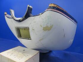 0752600-203 Cessna Damaged / 182 182h Lower Cowling P/n 1225-10