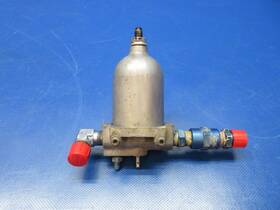 0225-1446 Cessna 0756005-8 Fuel Strainer Assy P/n Bent Shaft