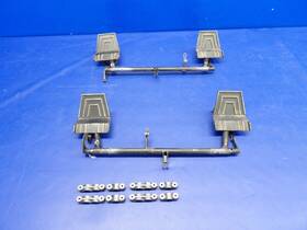 0226-2041 Cessna 0760678-1 182 / 182l Rudder Pedals And Bars P/n 0760604-1