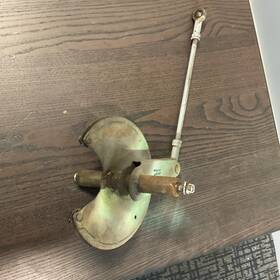 0762054-5 Cessna 172 Lh Flap Drive Pulley W Rod P/n