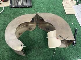 0850902-1 Cessna 402/401/310 Turbocharger Heat Shield Assy - Pn