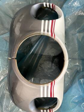 0851117-201 Cessna 1968 310 N Model Nose Cap Assembly-cowl Lh