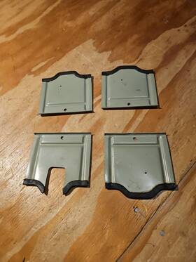 0851834-1 Cessna Lot Of 4 Intercylinder Baffles