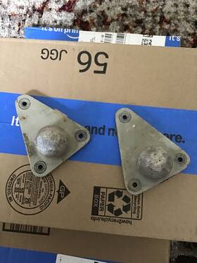Cessna 1200028-1 210 Jack Pads P/n Set Of 2