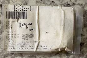 1243422-1 Cessna Aviation Pn Bolt Aircraft Part